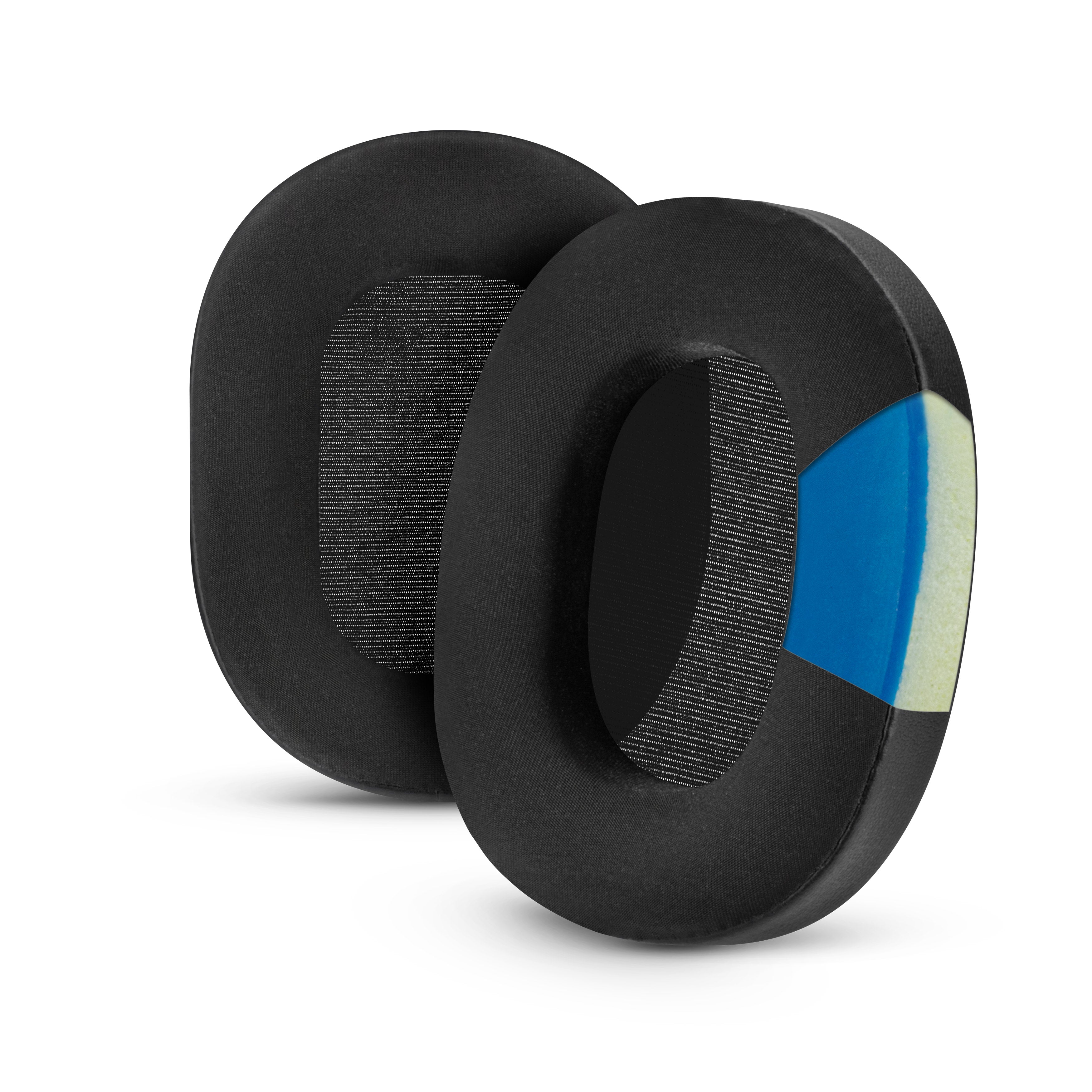 Hybrid Earpads for Sony WH-1000XM6 Headphones - Cooling Gel Gaming Cushions with Super Soft Fabric & Thick Memory Foam