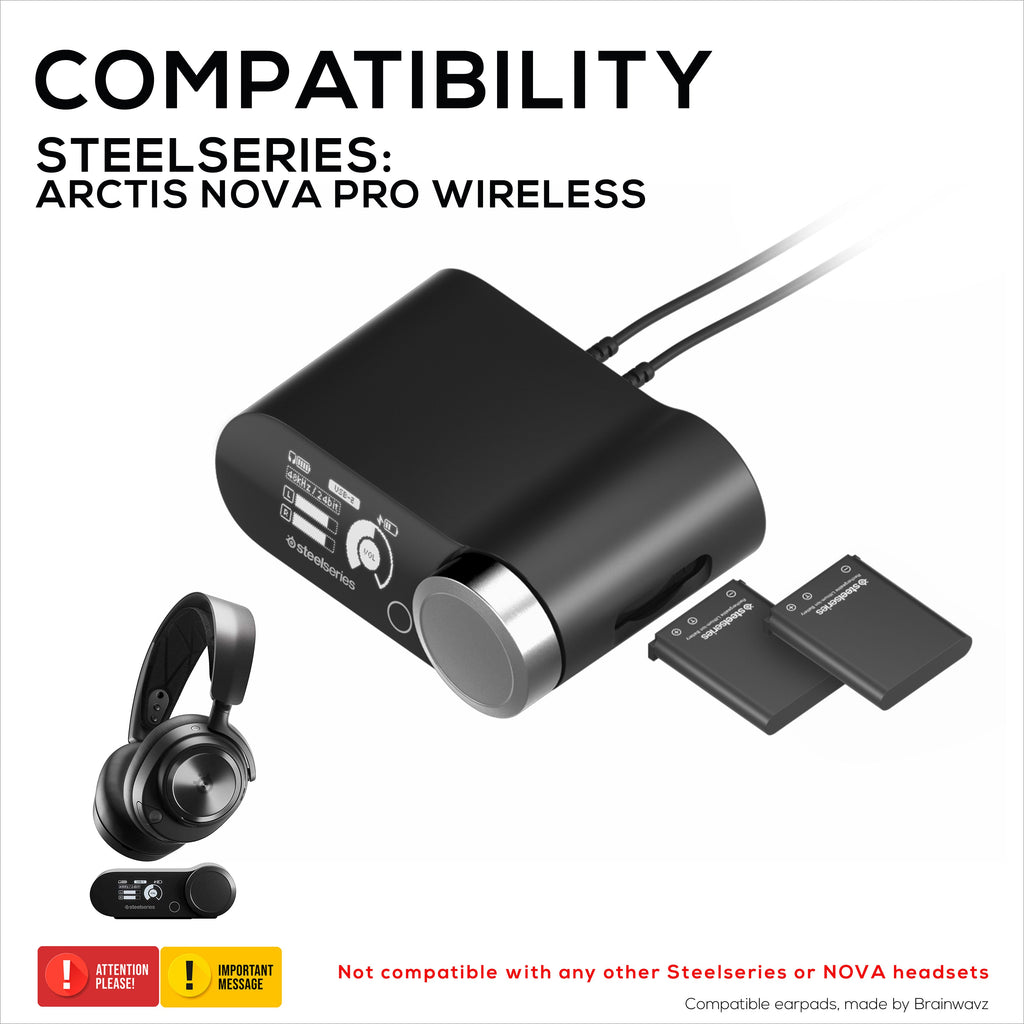 Under Desk Mount & Game Controller Hanger for SteelSeries Arctis Nova Pro Wireless Base Station