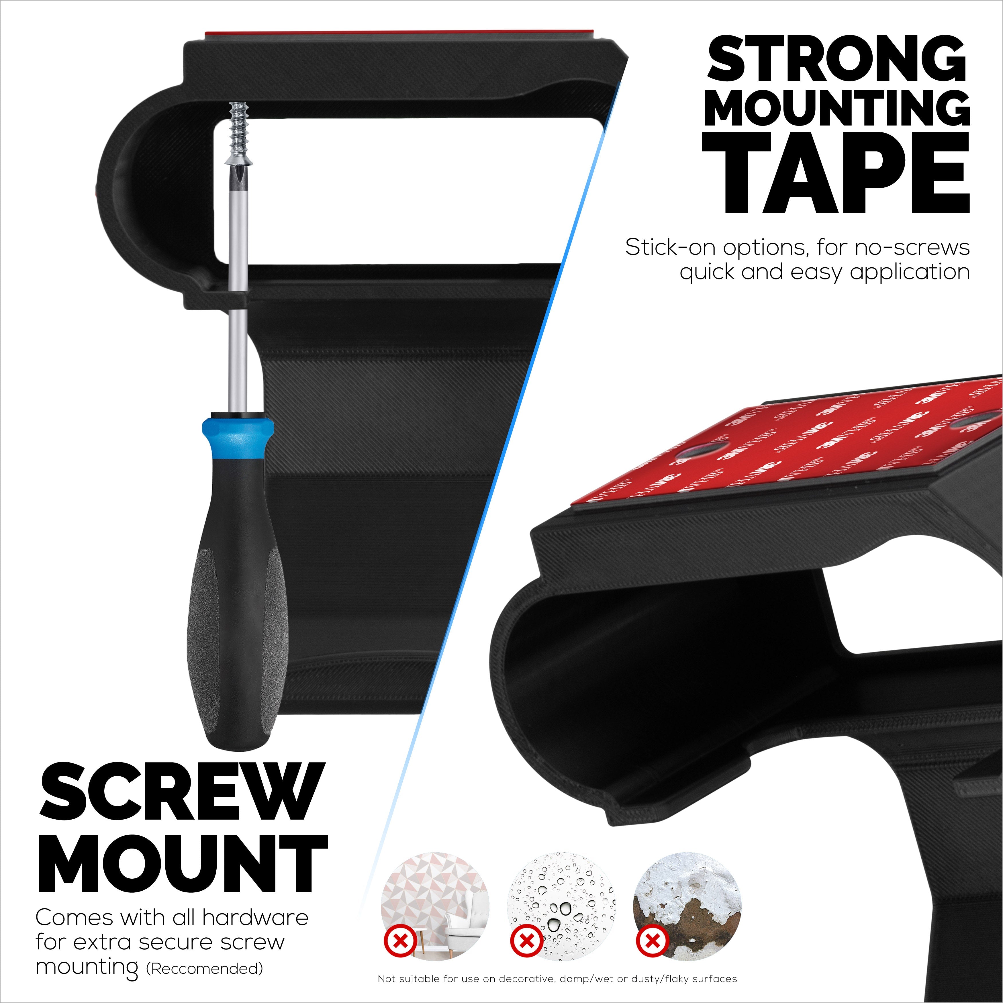 Under Desk Mount & Game Controller Hanger for SteelSeries Arctis Nova Pro Wireless Base Station