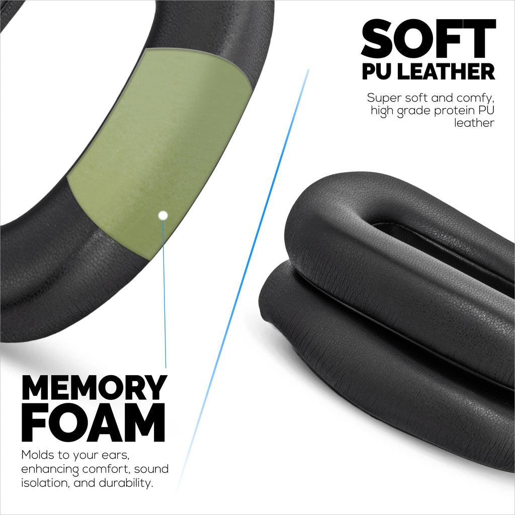 Replacement Earpads for Logitech Astro A30 Headsets. Soft PU Leather with High Grade Memory Foam for Extra Comfort & Durability