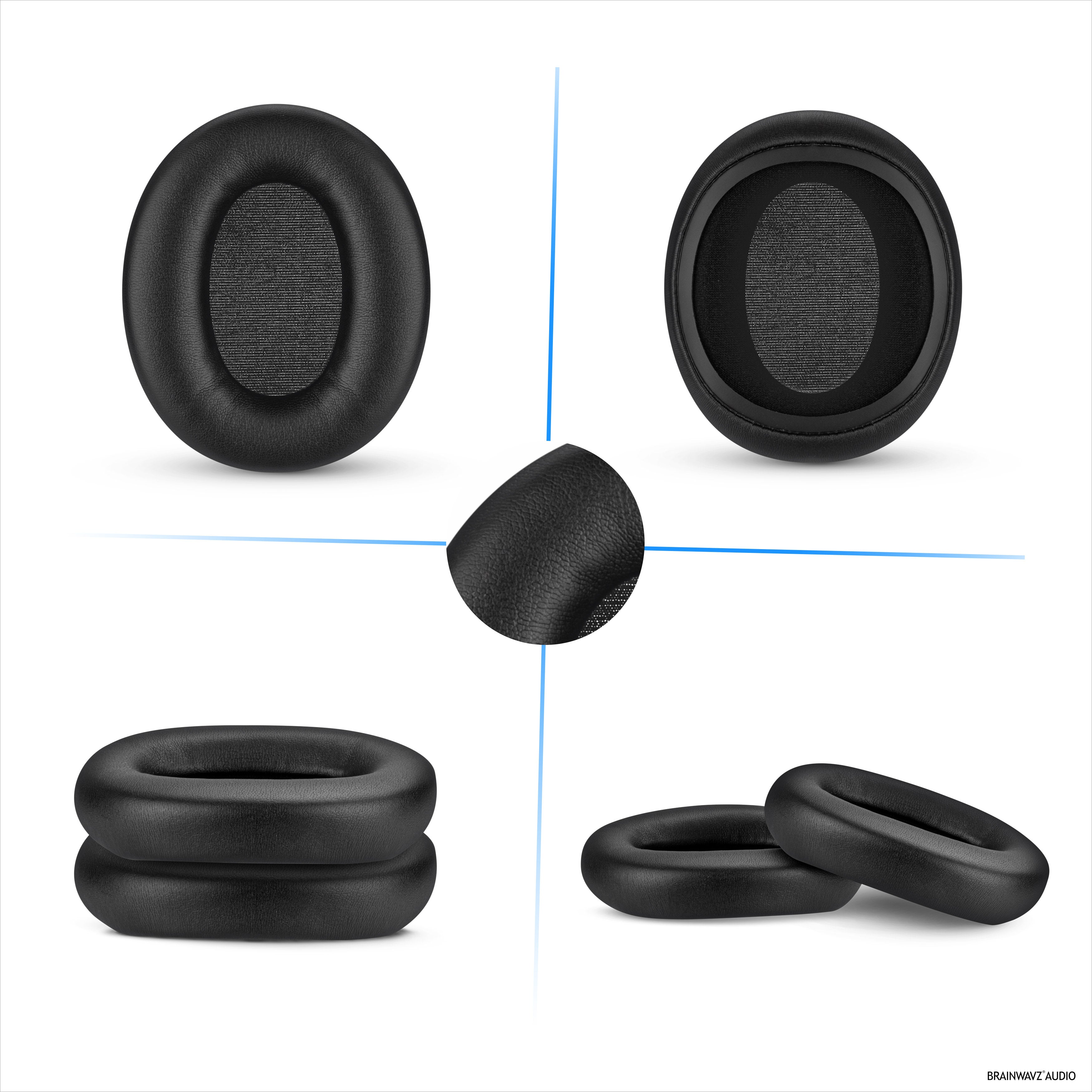 Replacement Earpads for Skullcandy Crusher ANC 2 Headsets. Soft PU Leather with High Grade Memory Foam for Extra Comfort & Durability