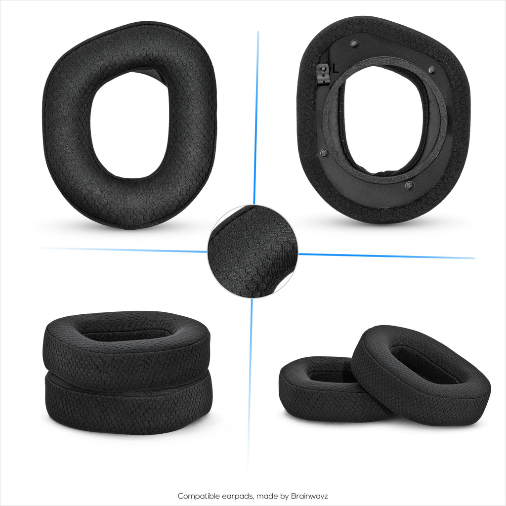 Mesh Fabric Earpads for TurtleBeach Stealth 700 Gen 2 & Stealth 700 Gen 2 MAX Wireless Headsets, Breathable Mesh Fabric & High-Grade Memory Foam