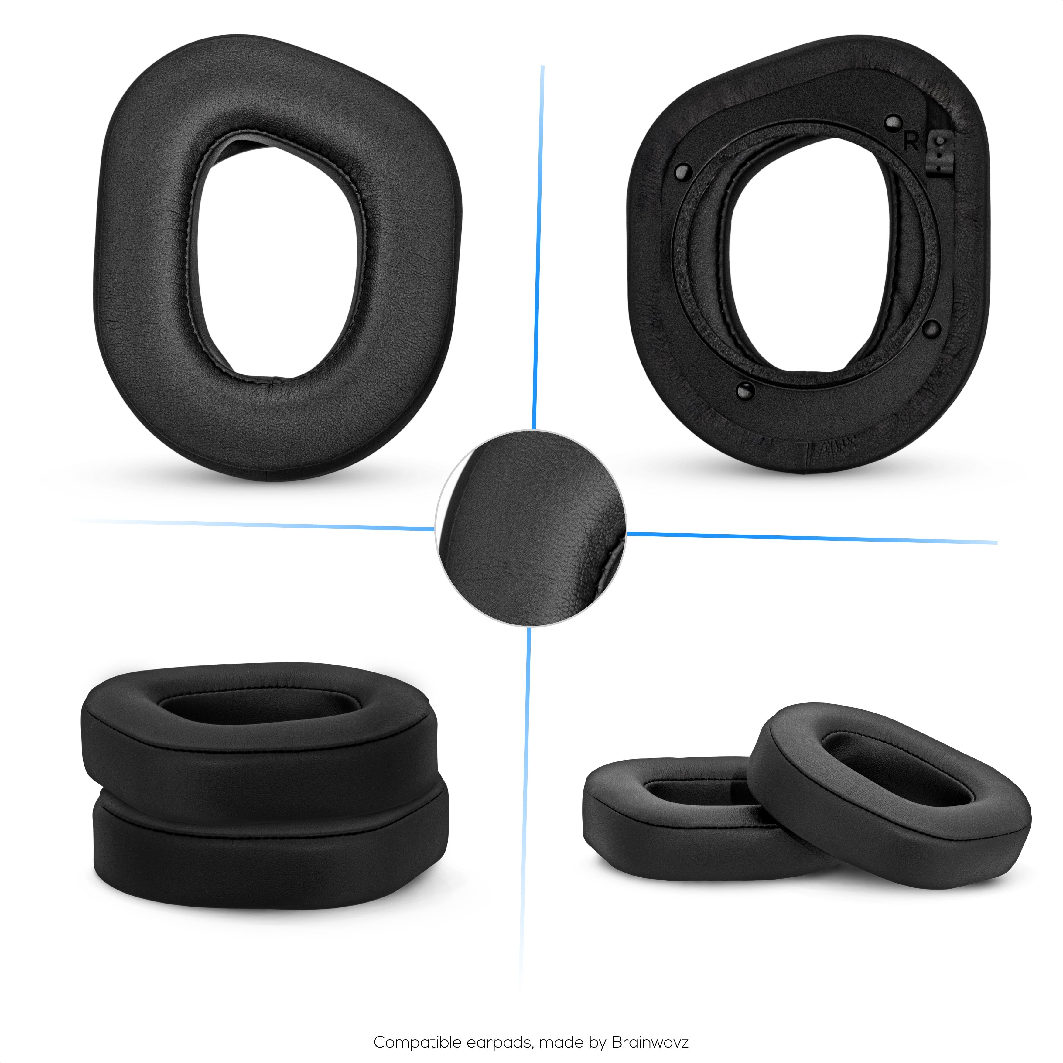 Replacement Earpads for TurtleBeach Stealth 700 Gen 2 & Stealth 700 Gen 2 MAX Wireless Headsets. Soft PU Leather with High Grade Memory