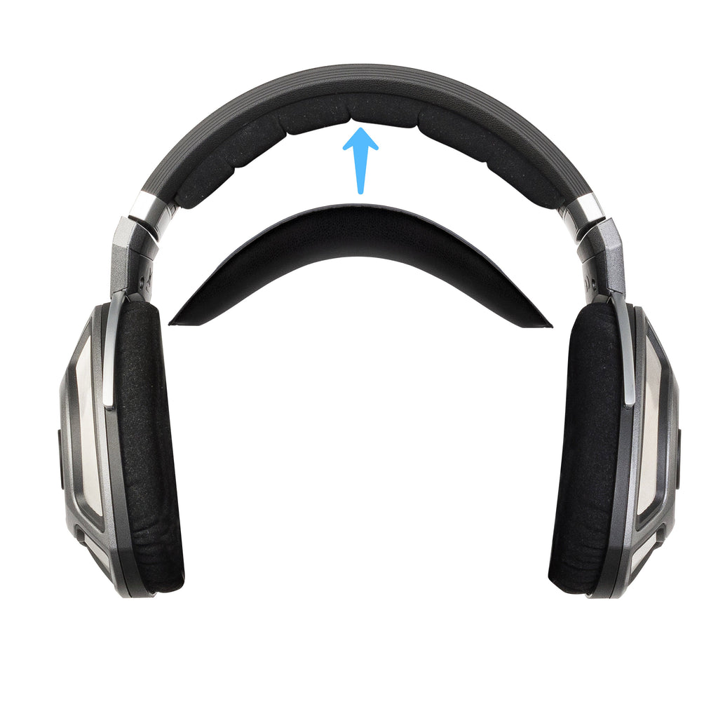 Replacement Soft Velour Headband for SENNHEISER HD700 Headphones - Headset Top Cushion Pad - Easy Slide-In Install, Restore Comfort & Fit
