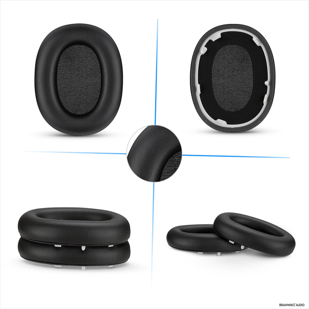 Replacement Earpads for Sony WH-1000XM6 Headphones - Soft PU Protein Leather Cushions - East Install