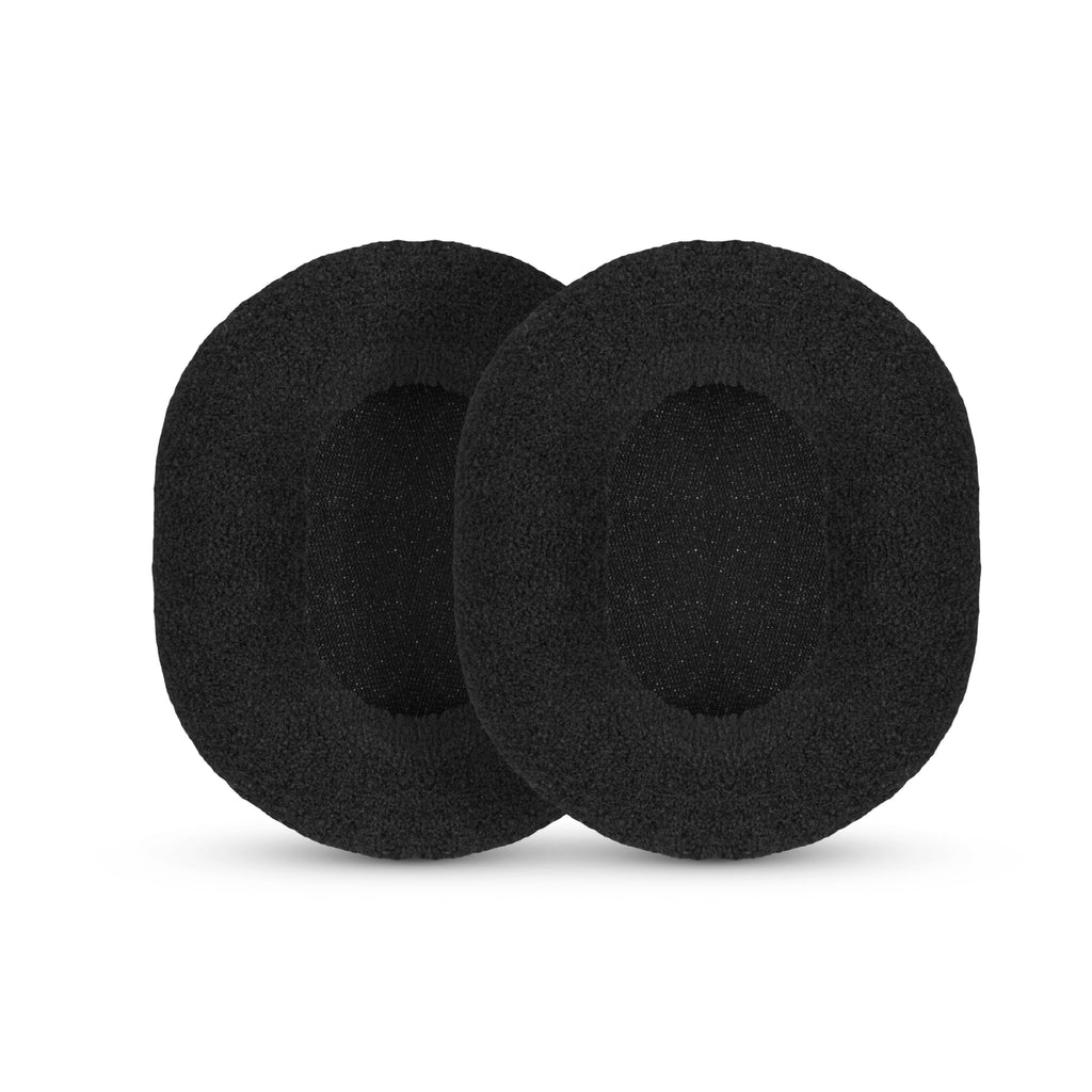 Replacement Velour Earpads for Audio Technica ATH-M50X, M50xBT, M50RD, M40X, M30X, M20X Headsets. Soft Velour & Memory Foam for Extra Comfort