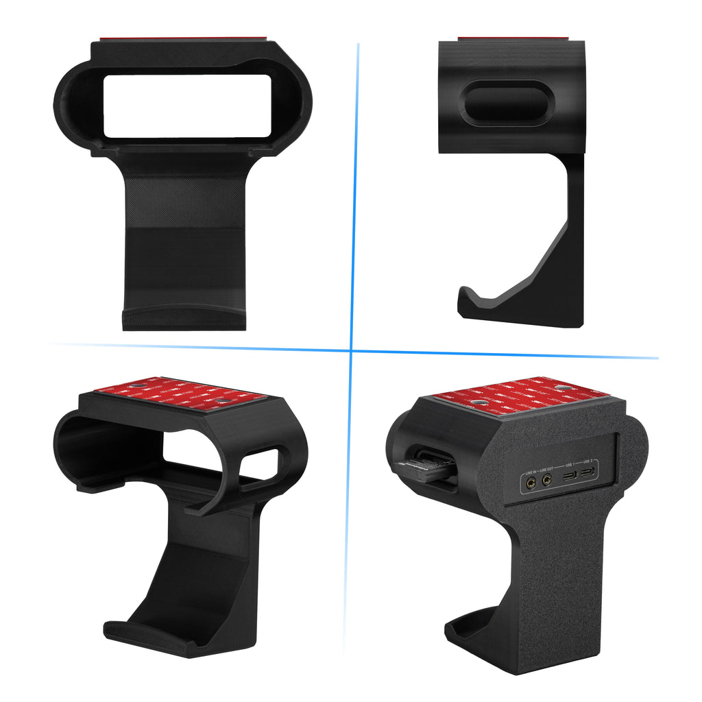 Under Desk Mount & Game Controller Hanger for SteelSeries Arctis Nova Pro Wireless Base Station