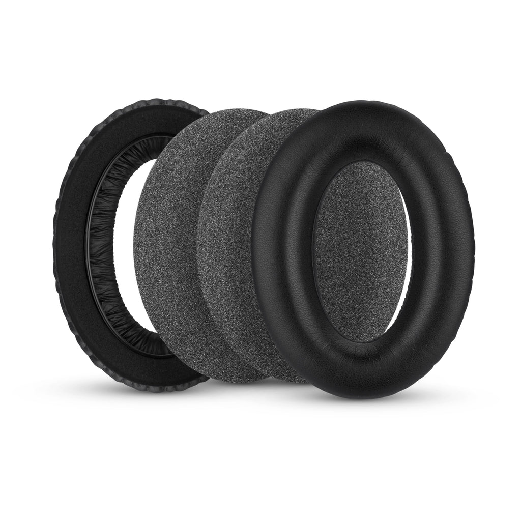 Replacement Earpads for Sennheiser HD600, HD650, HD660S, HD525, HD535, HD545, & Massdrop HD58X, HD6XX Headphones - Soft PU Protein Leather Cushions with Soft Foam