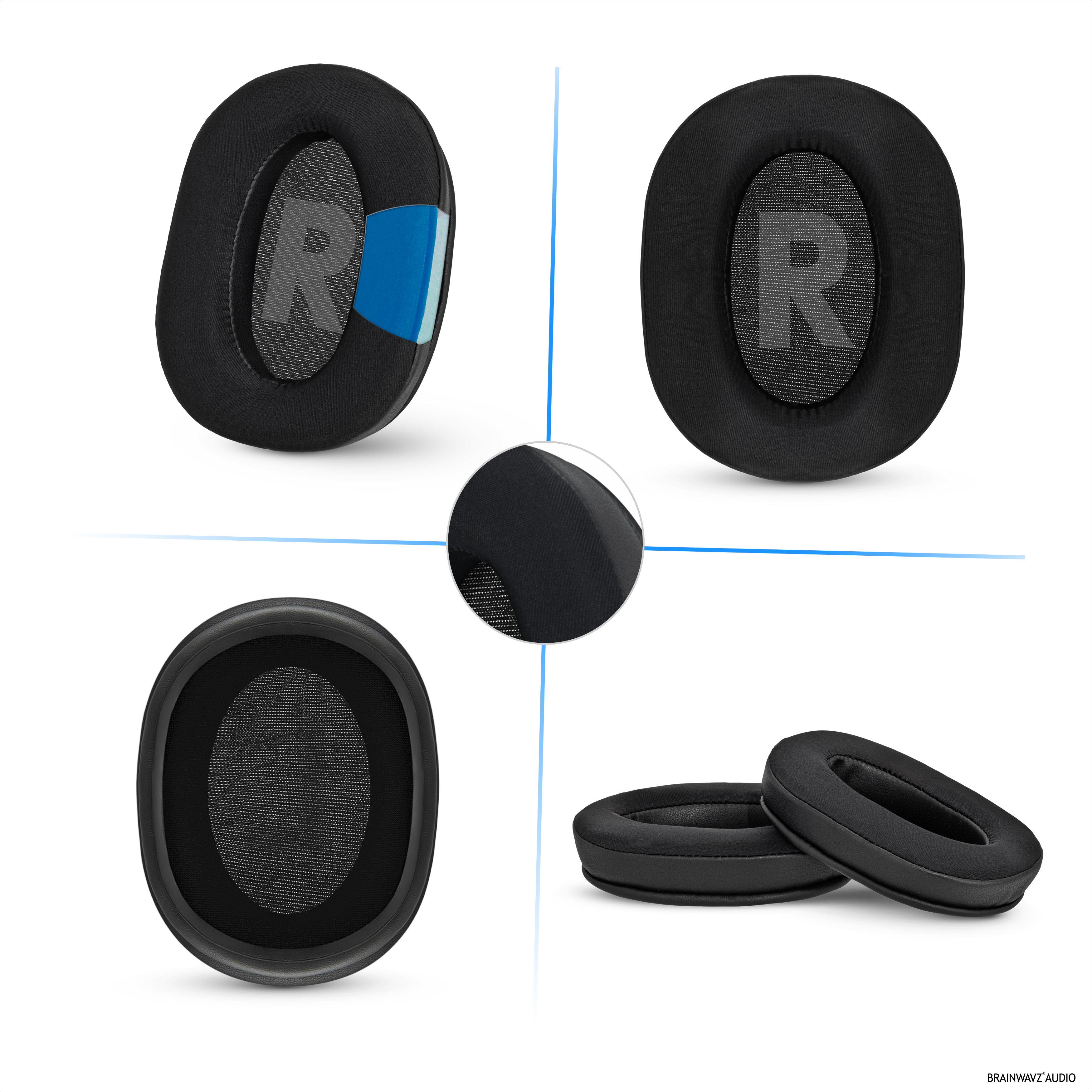 Hybrid Earpads for Logitech G Pro, G Pro X, G Pro X 2, and G Pro X SE Headsets. Cooling Gel Gaming Cushions with Super Soft Fabric & Thick Memory Foam