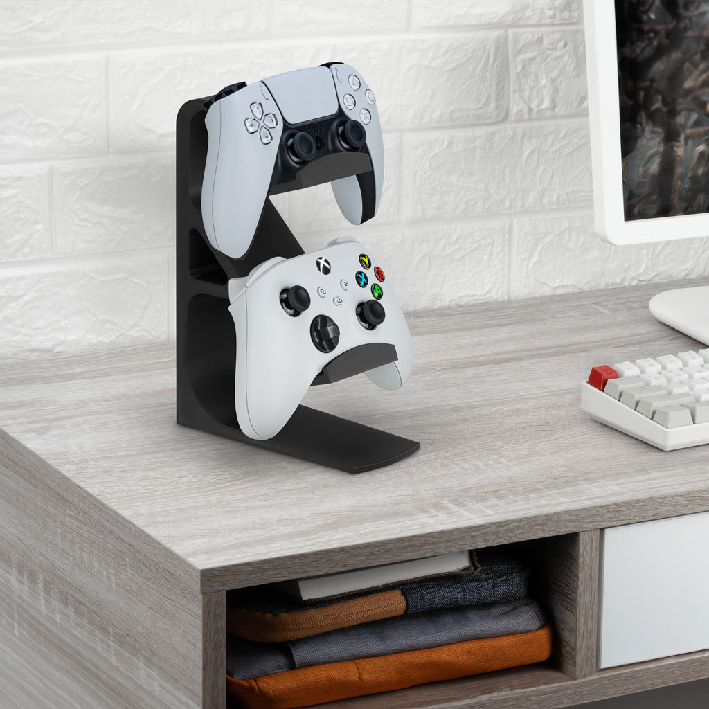 The Wraith - Dual Game Controller Stand for Desk - Universal Design For All Gamepads