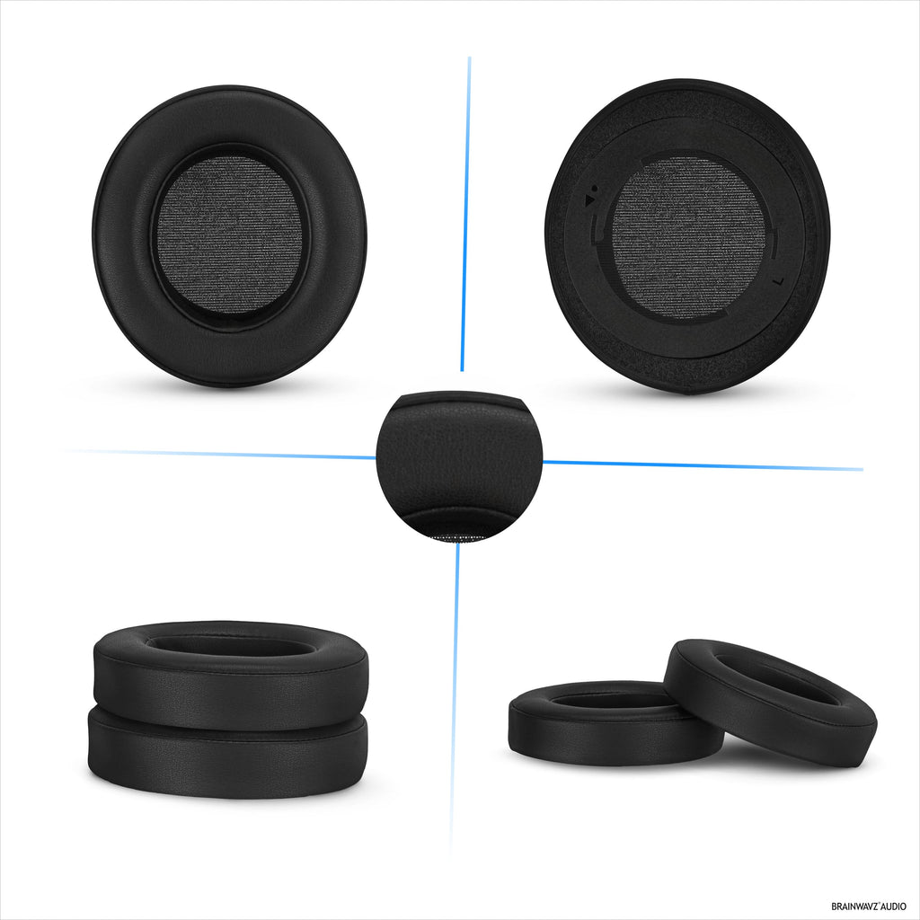 PU Leather Earpads for Razer Kraken PRO V2 7.1 Gaming Headphones, PU Leather, Memory Foam