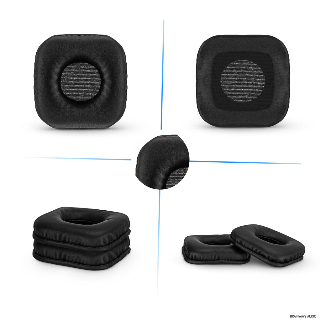 Replacement Earpads for Marshall Major (1st Gen) Headphones, PU Leather, Soft Foam for Extra Comfort, Upgraded, Durable & Long Lasting Ear Cushions