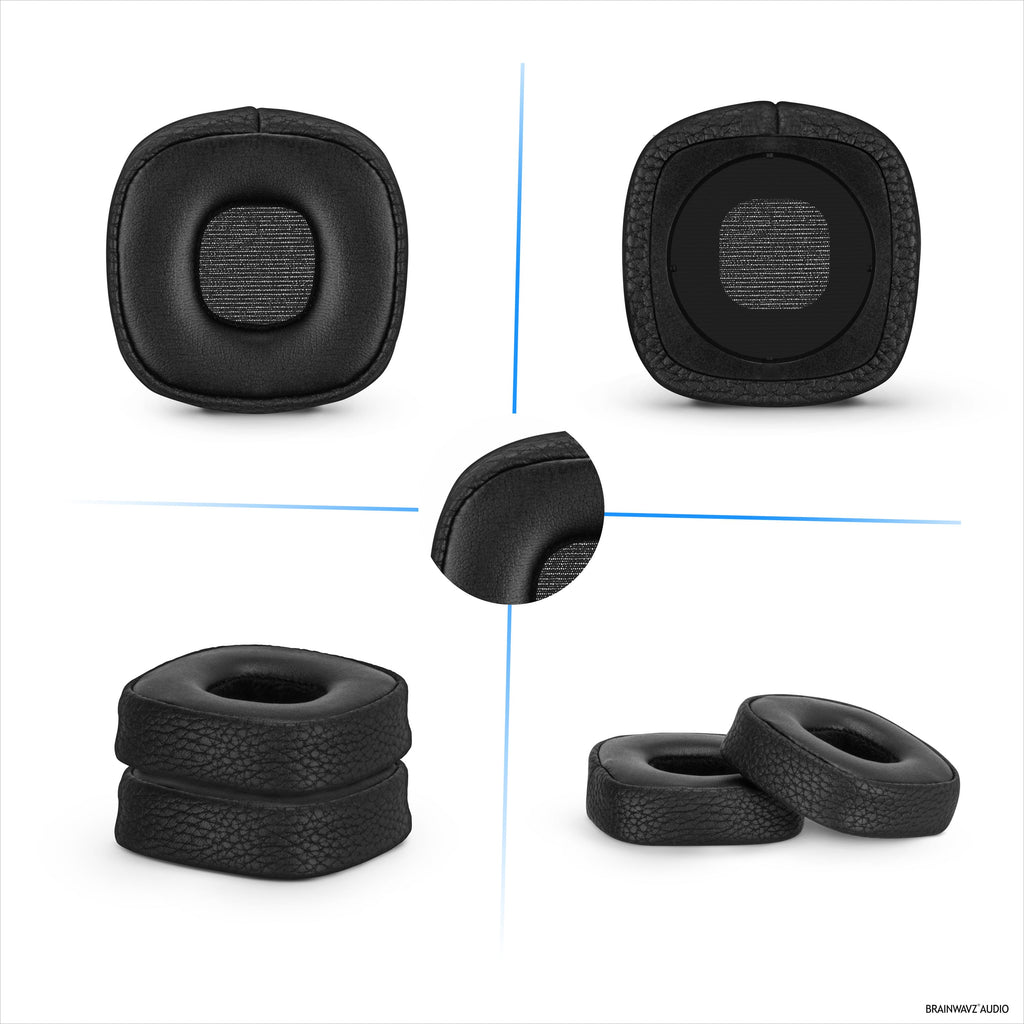 Replacement Earpads for Marshall Major 3 Headphones, PU Leather, Memory Foam for Extra Comfort, Upgraded, Durable & Long Lasting Ear Cushions
