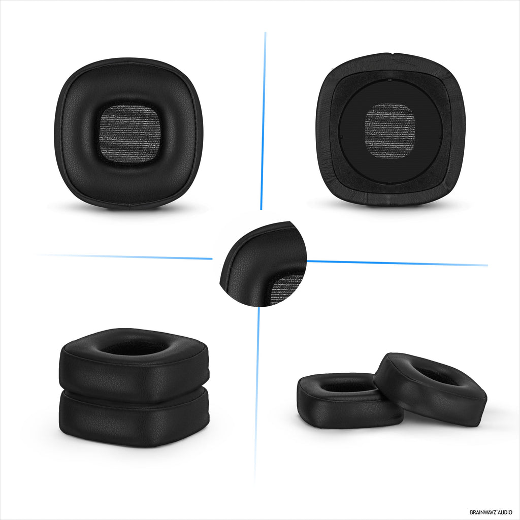 Replacement Earpads for Marshall Major 4 Headphones, PU Leather, Memory Foam for Extra Comfort, Upgraded, Durable & Long Lasting Ear Cushions