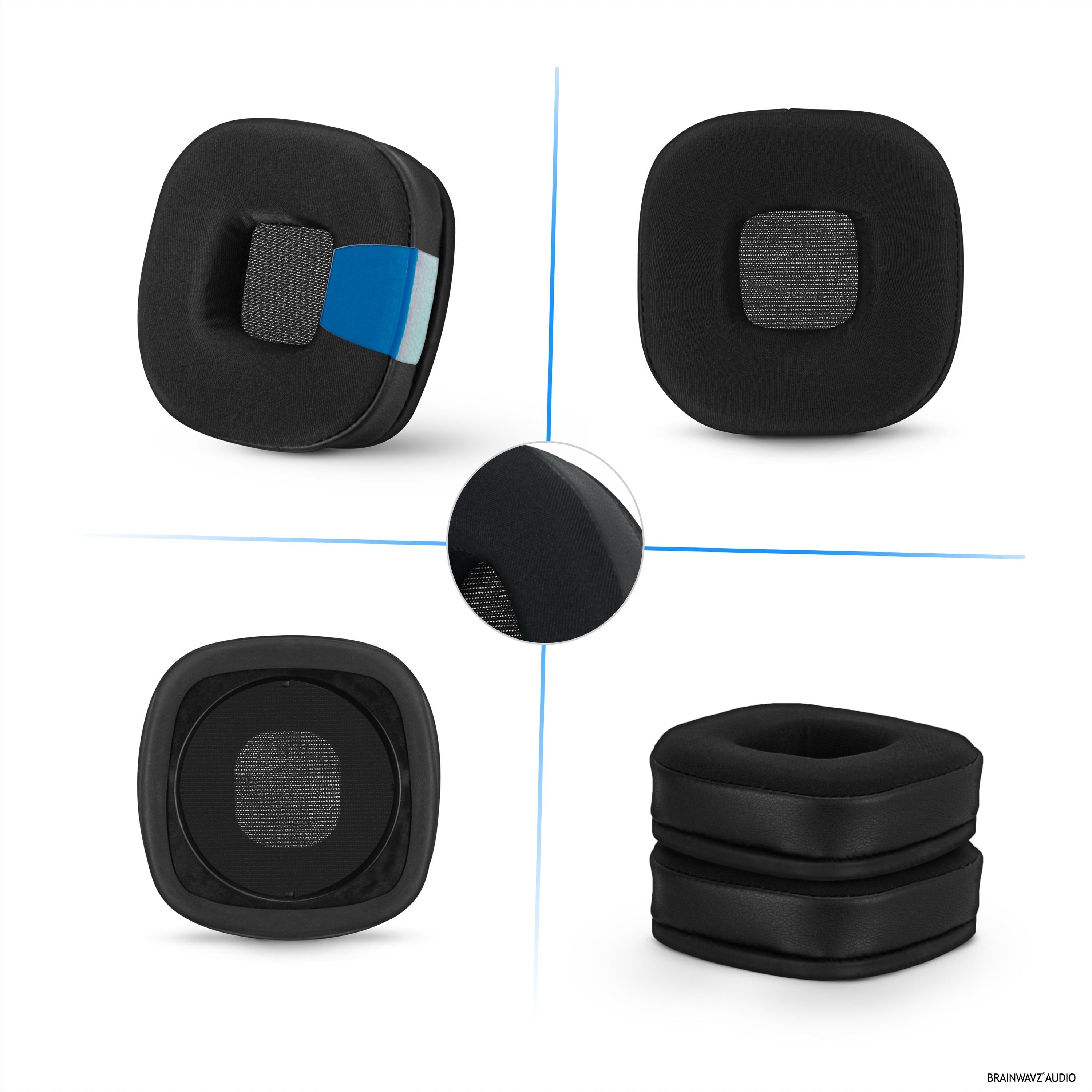 Hybrid Earpads for Marshall Major 4 Headphones, Cool Gel, PU Leather & Thicker Memory Foam For Additional Comfort