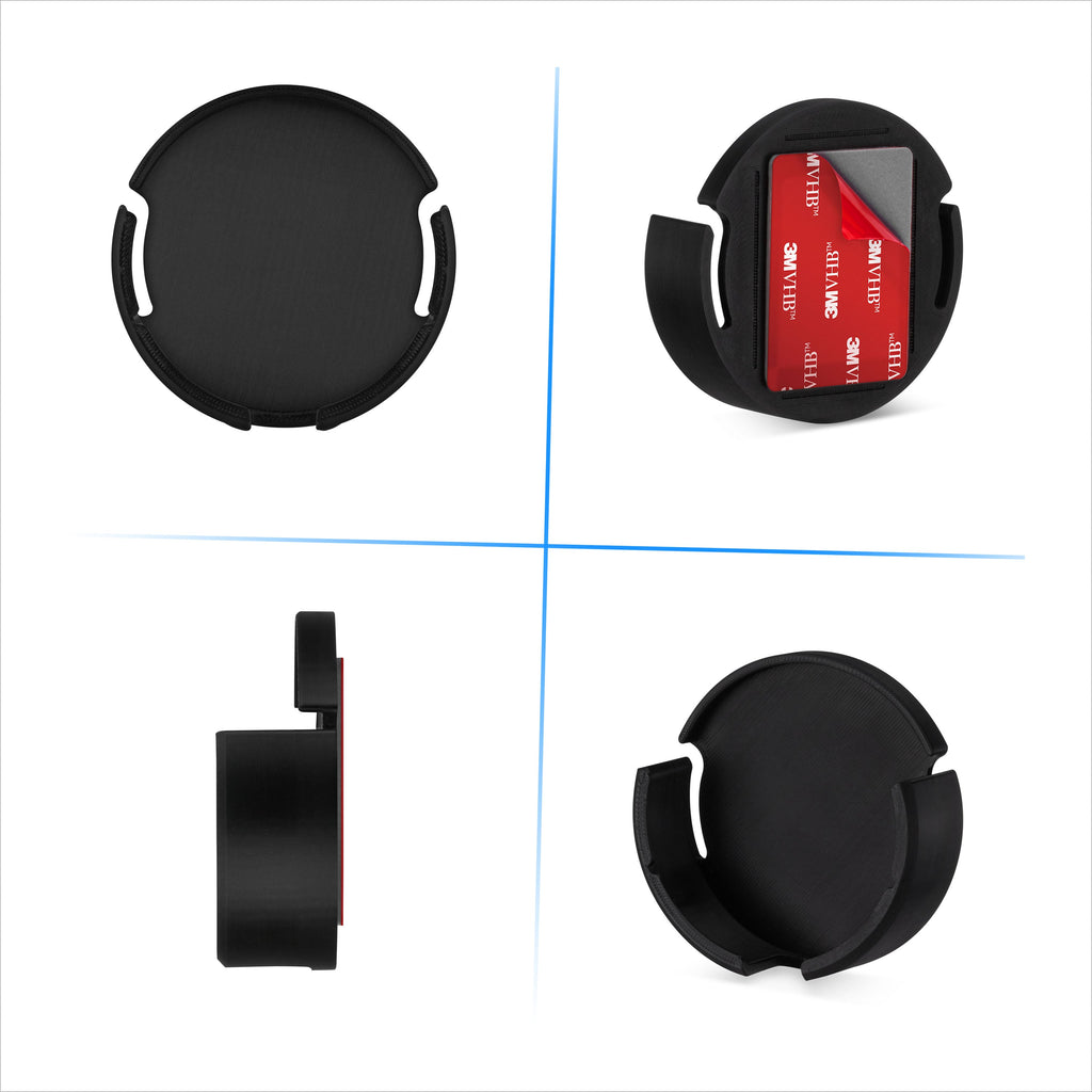 Adhesive Wall & Under Desk Mount Hanger for WiiM Mini AirPlay 2, Strong VHB Self-Adhesive Tape, Easy To Install Holder