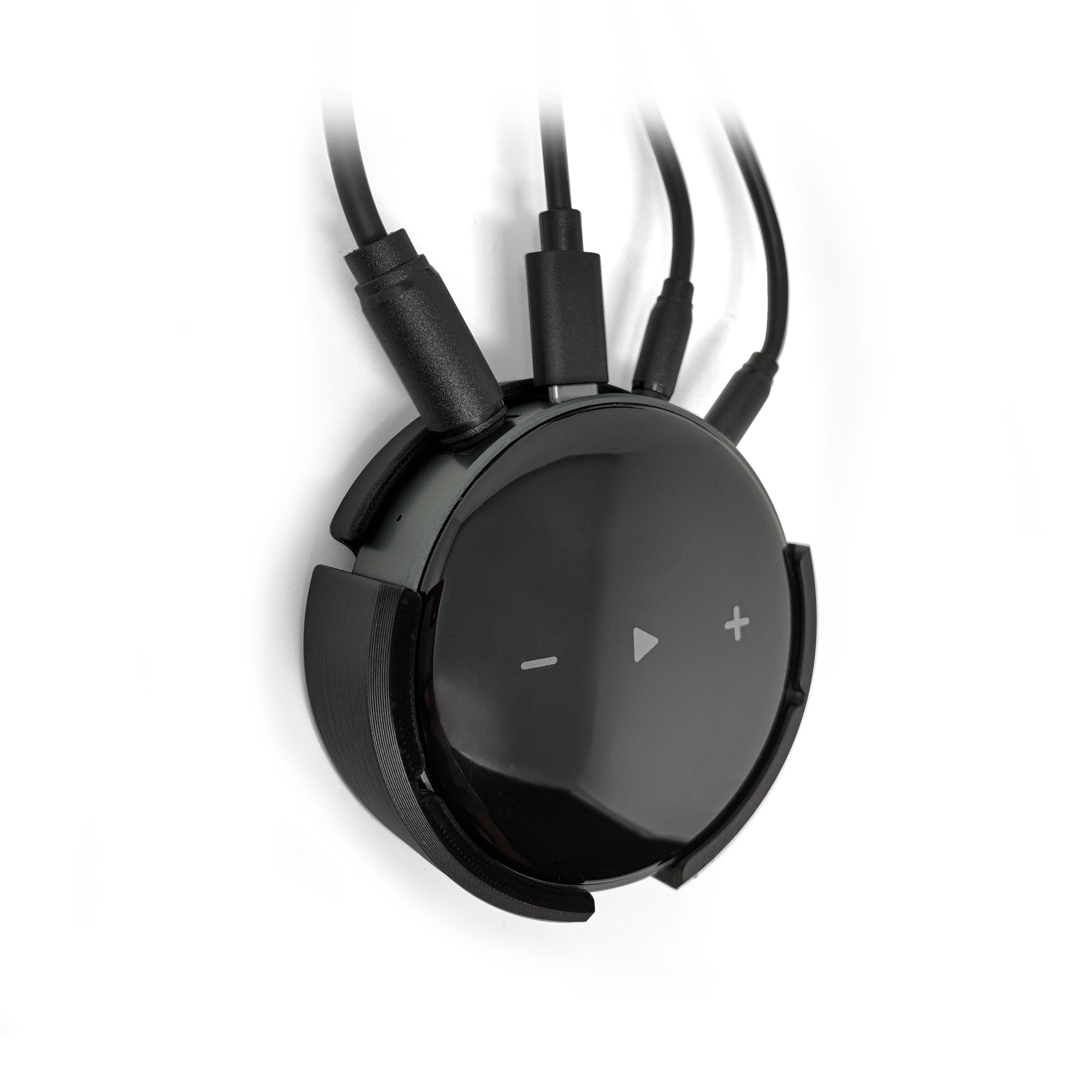 Adhesive Wall & Under Desk Mount Hanger for WiiM Mini AirPlay 2, Strong VHB Self-Adhesive Tape, Easy To Install Holder