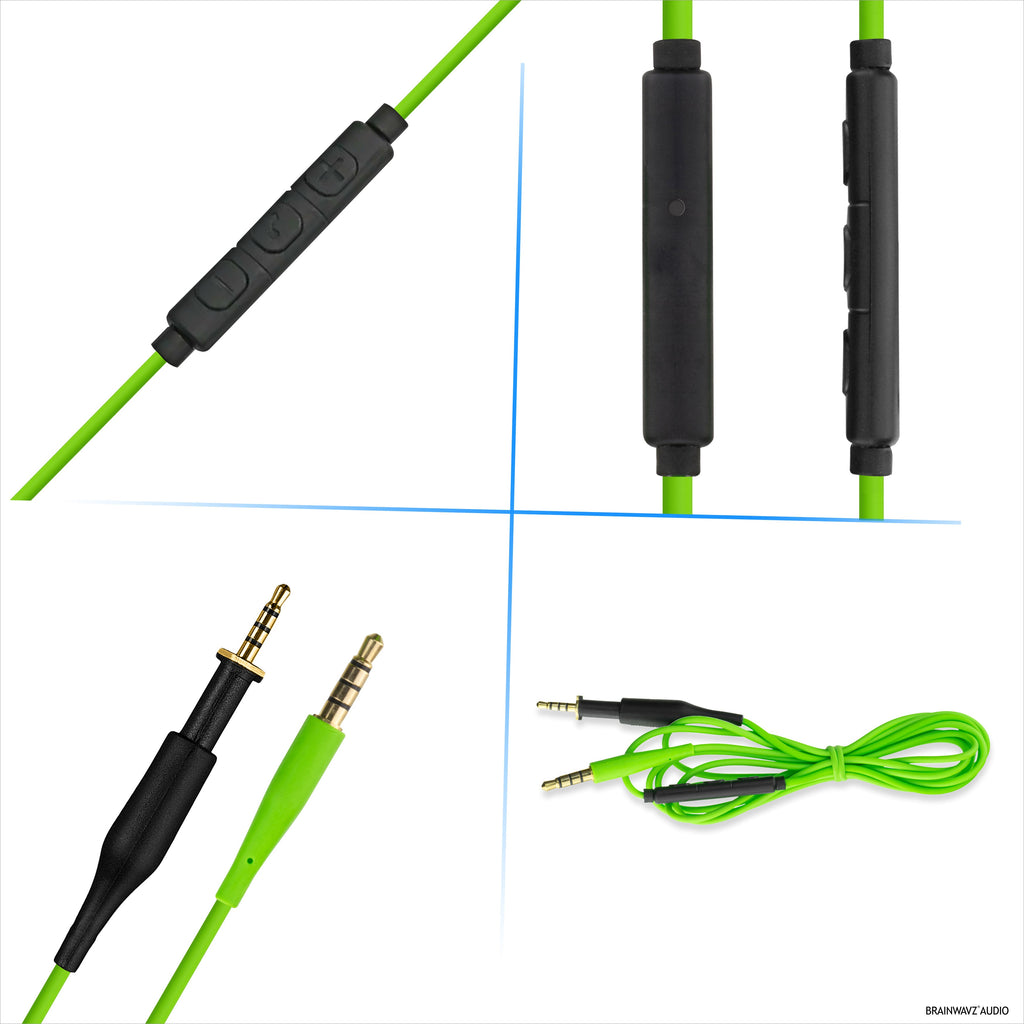 Replacement Audio Cable Compatible with AKG K430 K450 K451 K452 K480 & Q460 – In-Line Remote