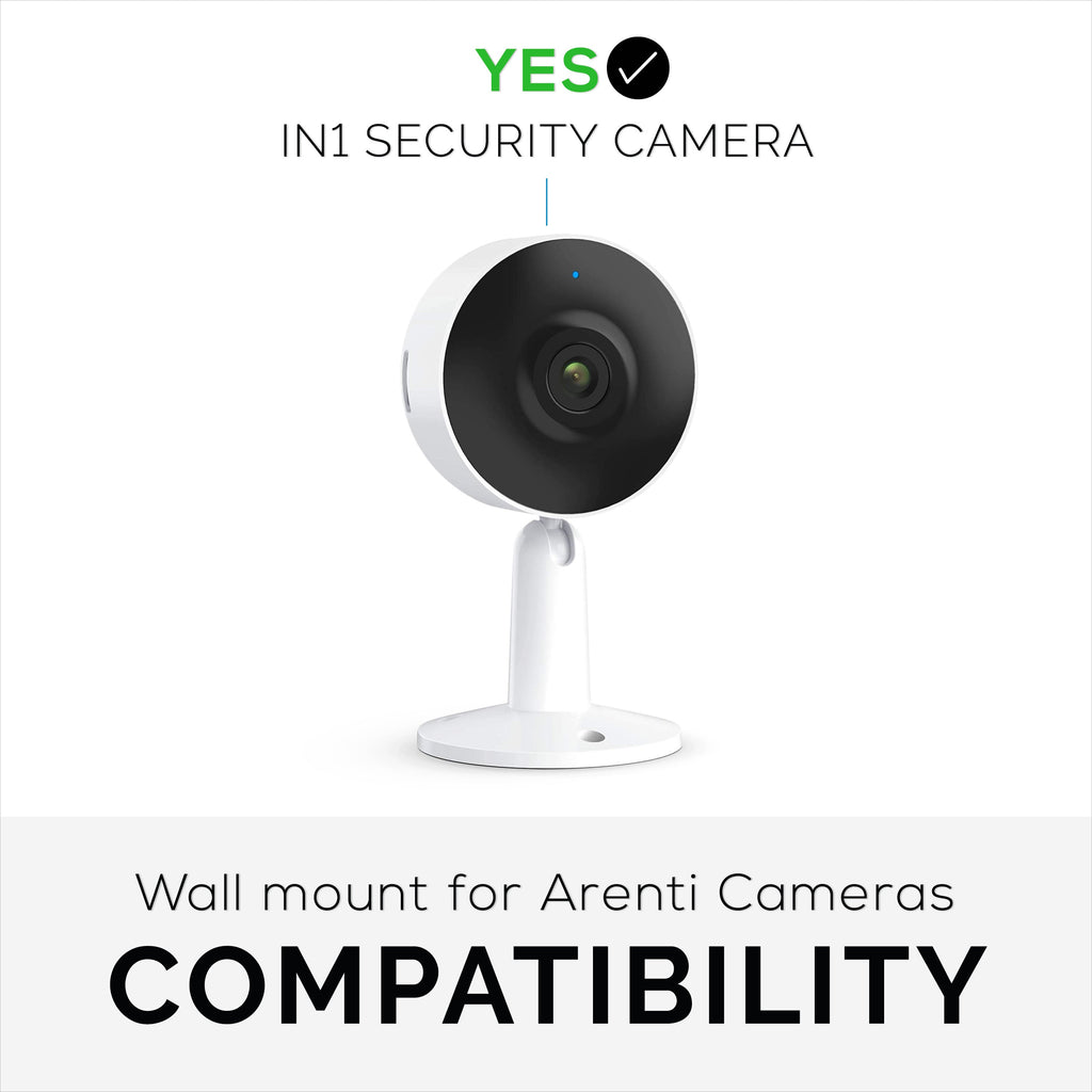 2-Pack Wall Mount For Arenti IN1 Security Camera Wall Mount, Adhesive Holder, Easy to Install Bracket, No Screws or Drilling