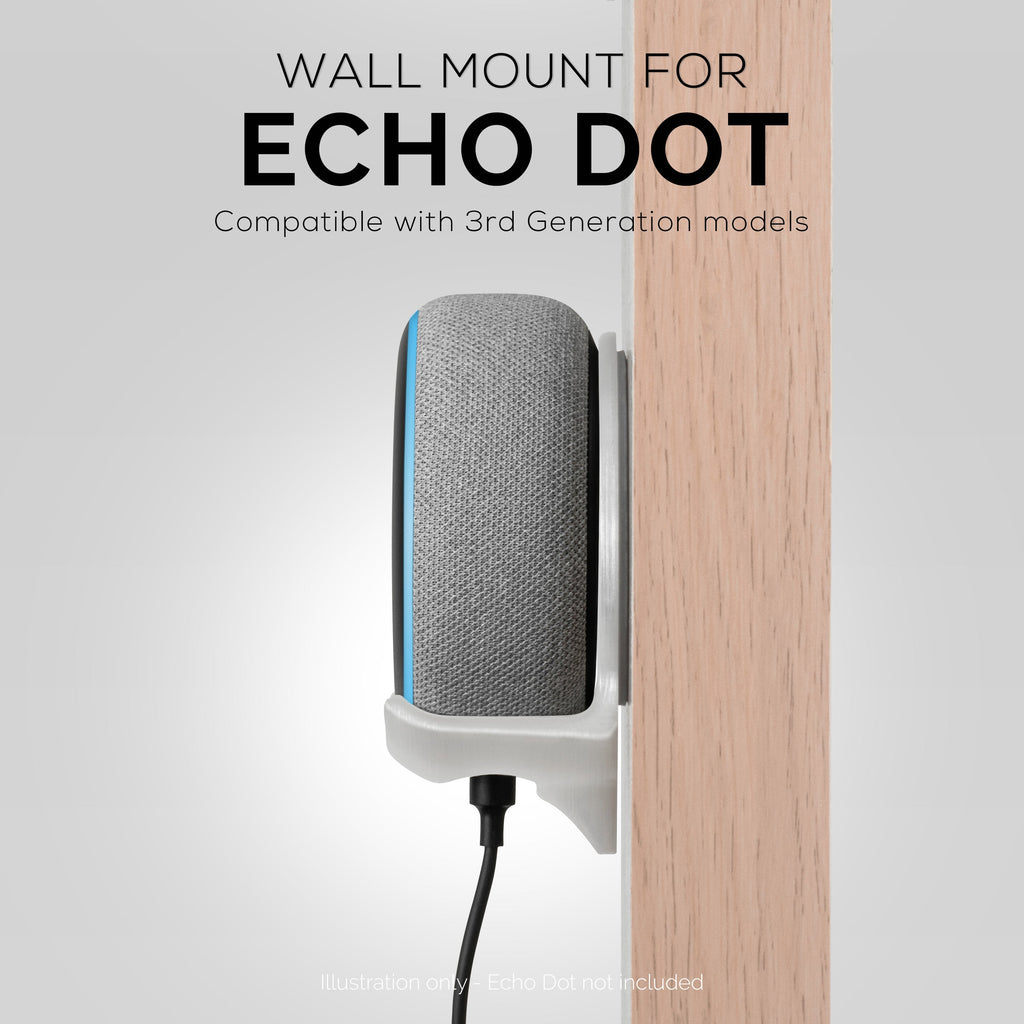 Echo Dot Adhesive Wall Mount Holder Bracket