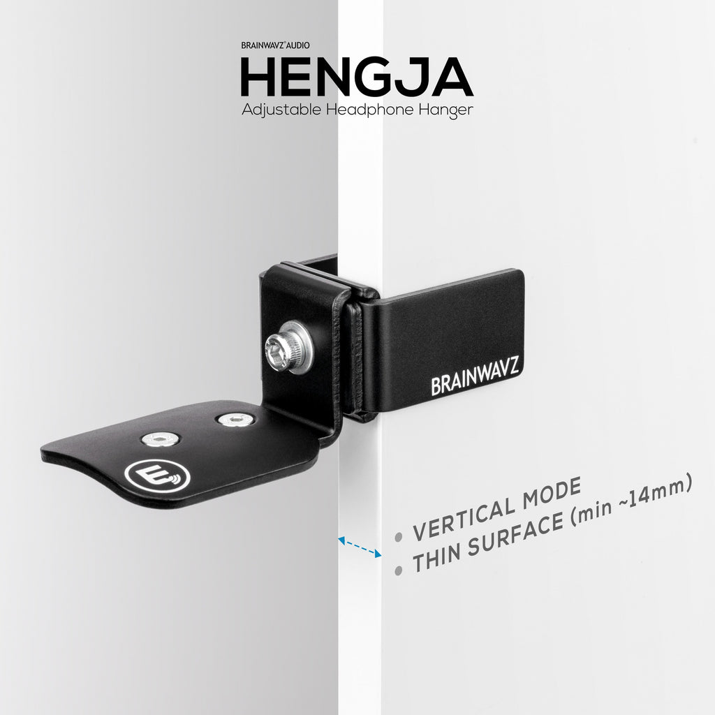 Hengja - All Metal Adjustable Headphone Hanger Stand