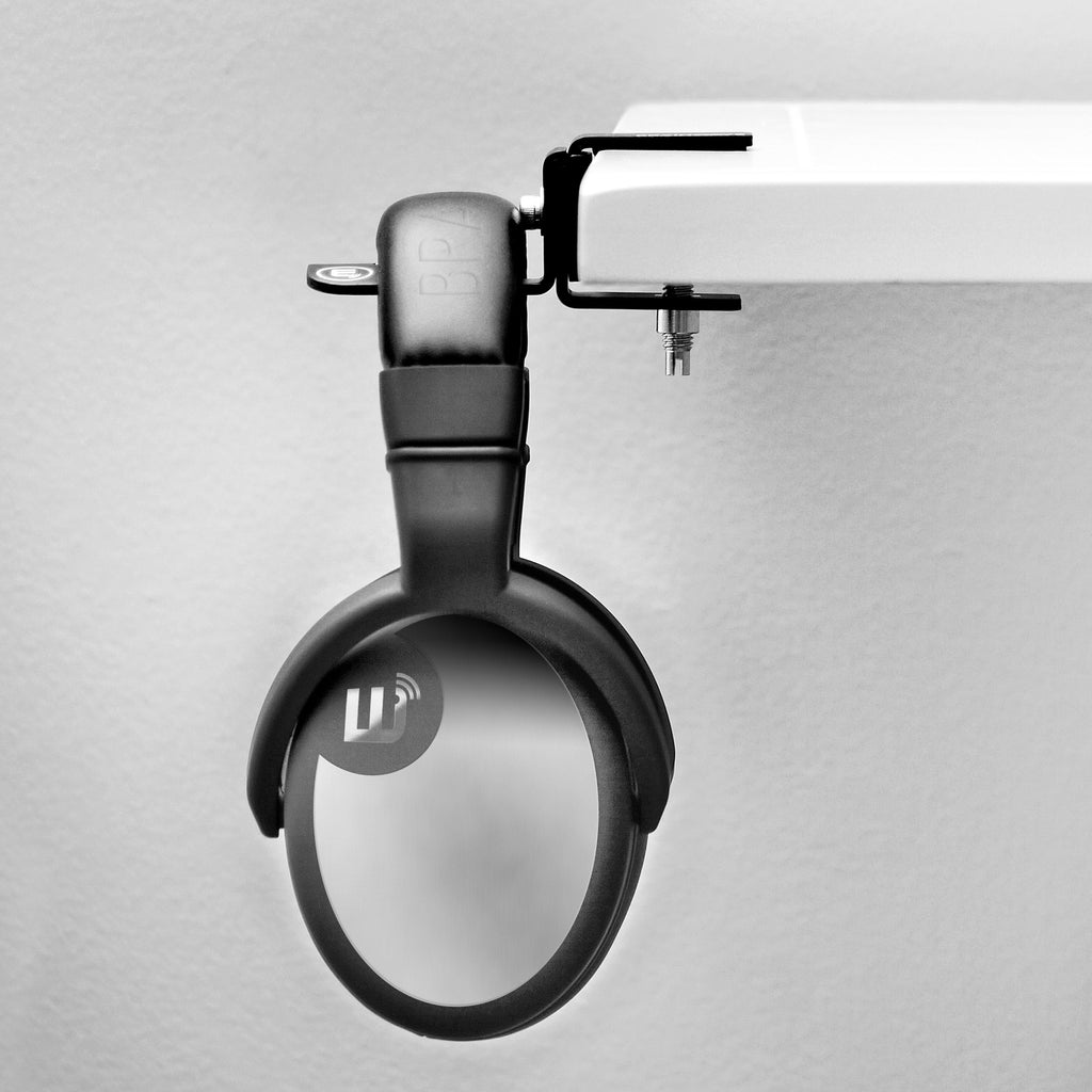 Hengja - All Metal Adjustable Headphone Hanger Stand