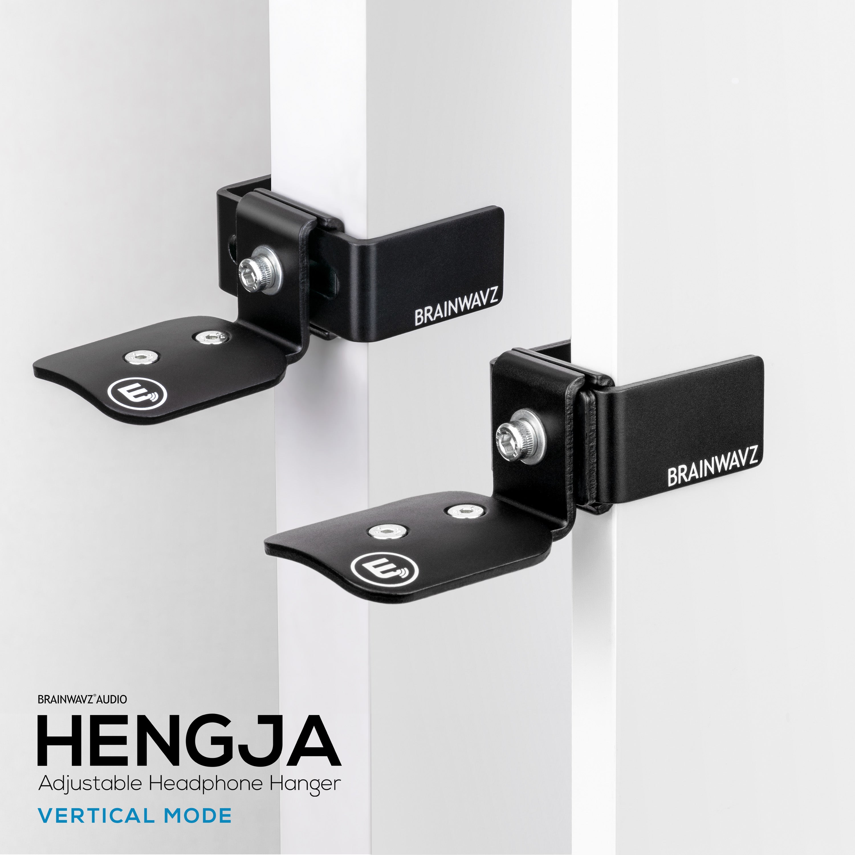 Hengja - All Metal Adjustable Headphone Hanger Stand