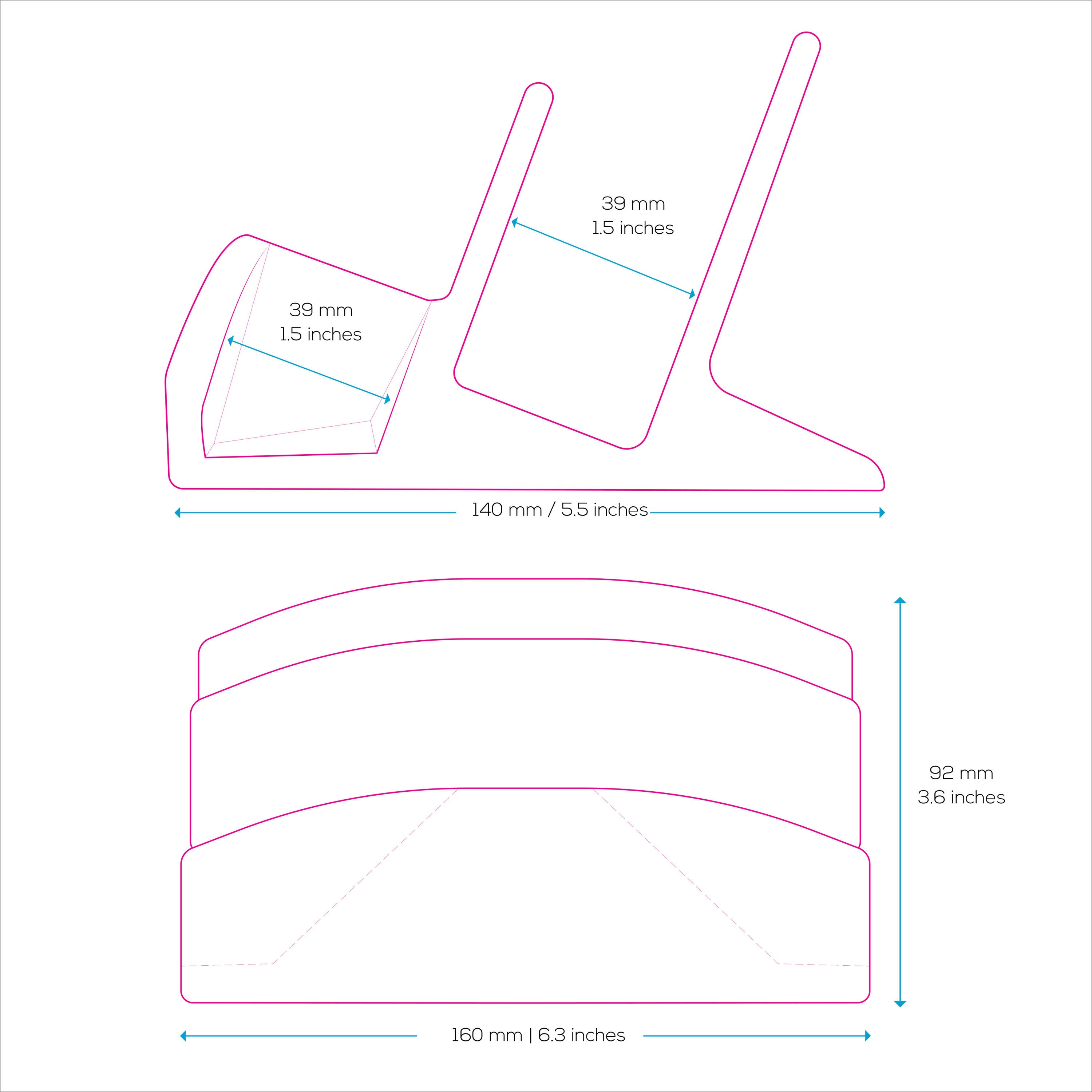 Keyboard Stand & Game Controller Holder Stand For Desktops, Reduce Clutter, Organize Your Desk, Designed for all Sizes Keyboards & All Types of Gamepads (DK04)