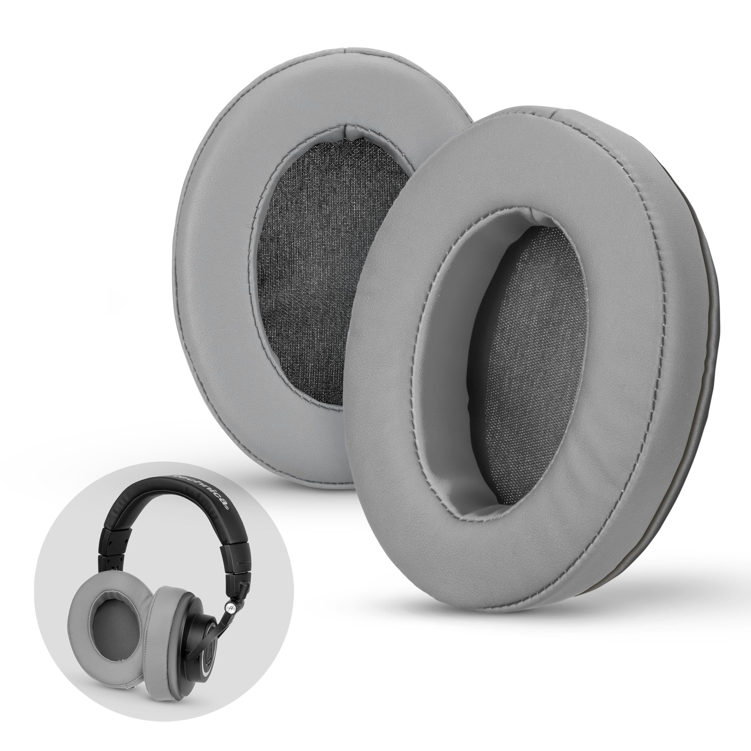 Oval Replacement Earpads - Suitable for many Headphones