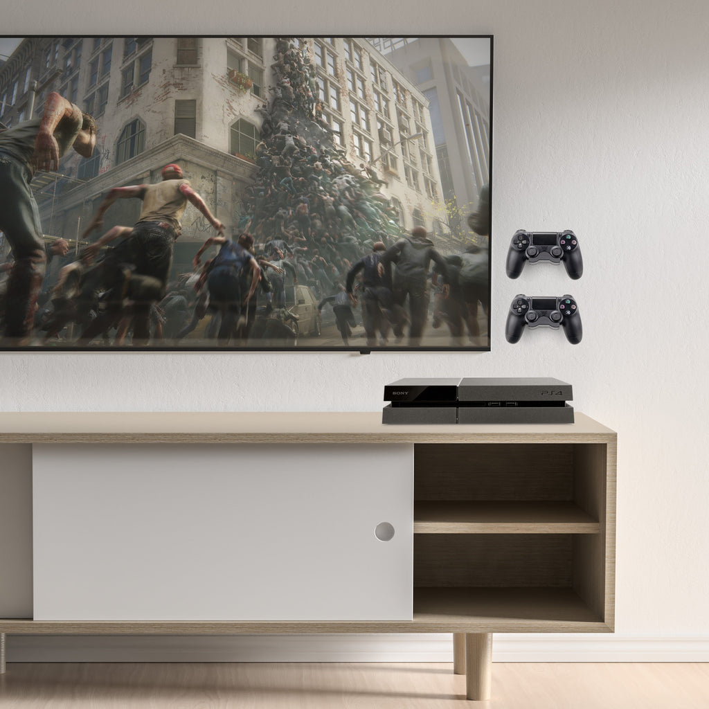 PlayStation PS4 Game Controller Wall Mount Hanger Holder - 2 Pack