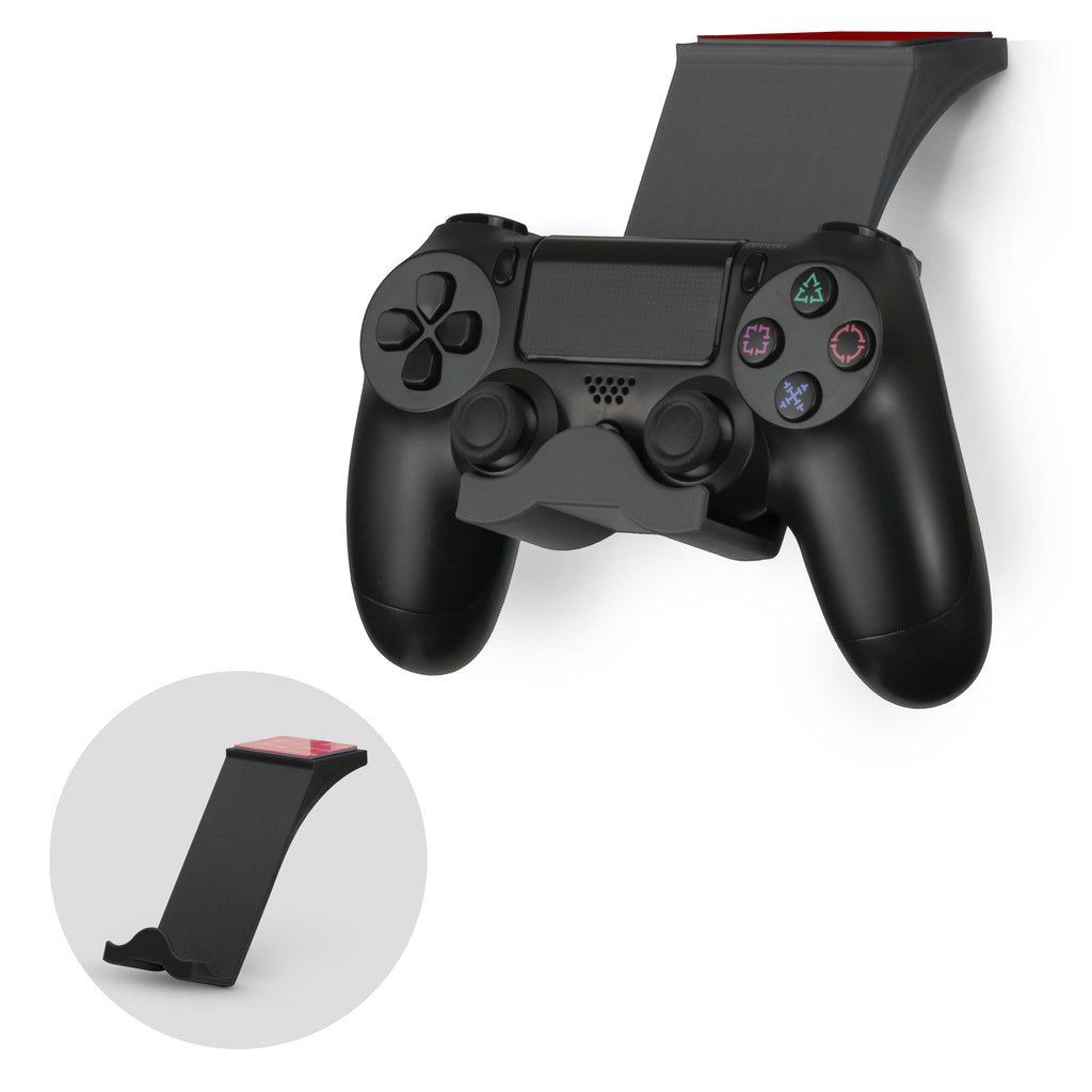 Under Desk Game Controller Holder Hanger - For PlayStation PS4 Controllers
