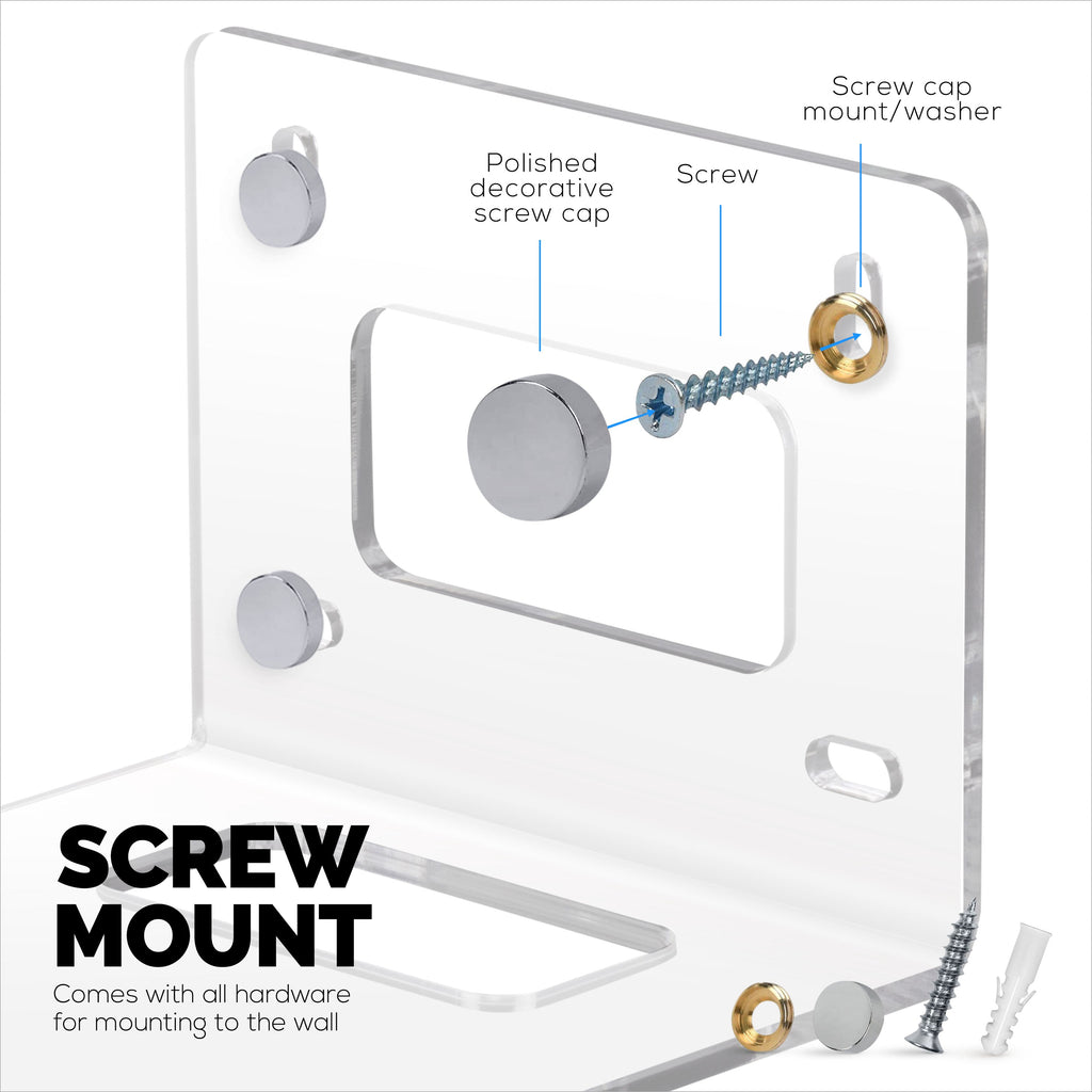 Universal PTZ Camera Wall Mount Bracket, Universal, Suitable for HuddleCam, PTZOptics, AVIPAS, Lumens Camera & More