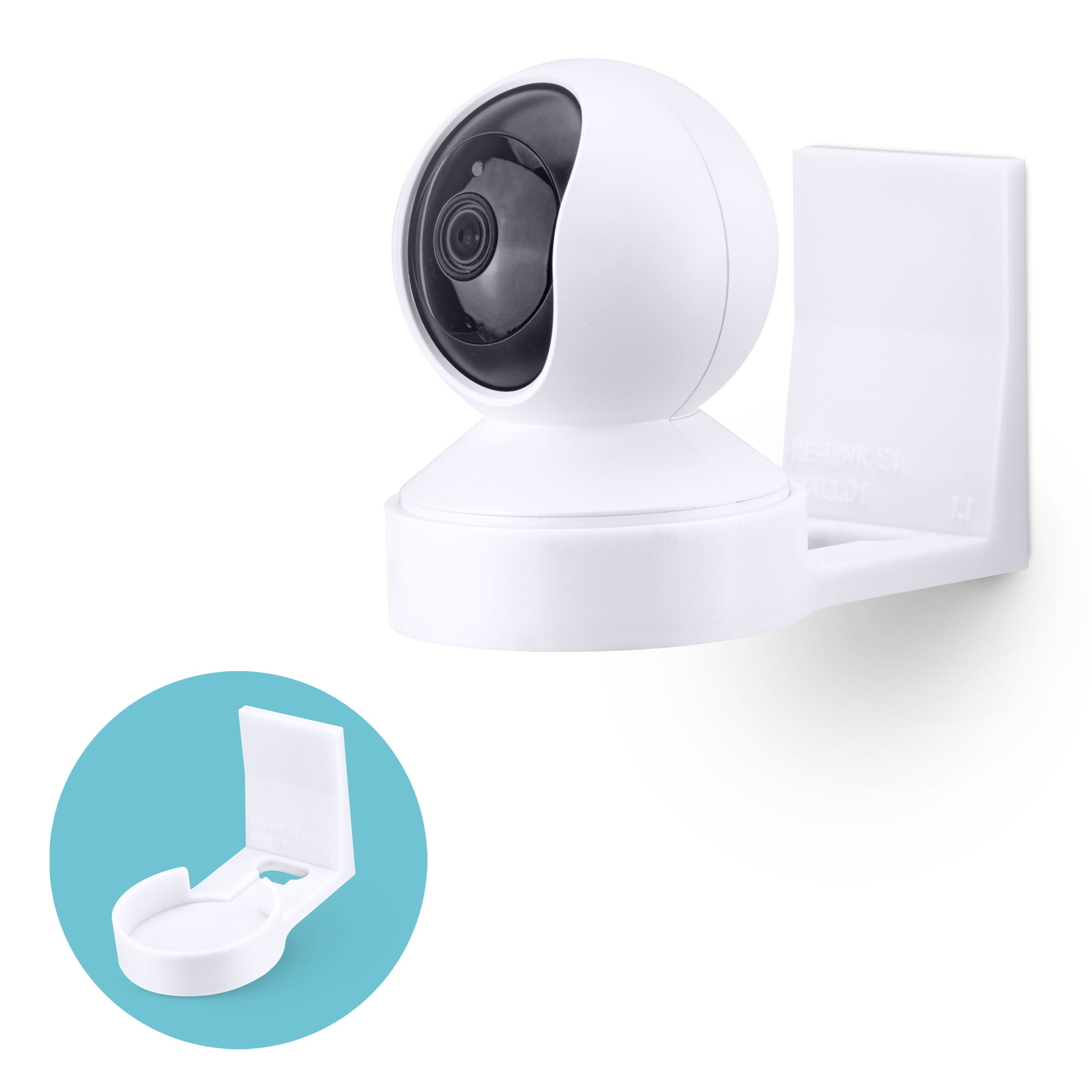 Reolink E1 Wall Mount, Works with E1 & E1 Pro Cameras, Adhesive Holder, Easy to Install