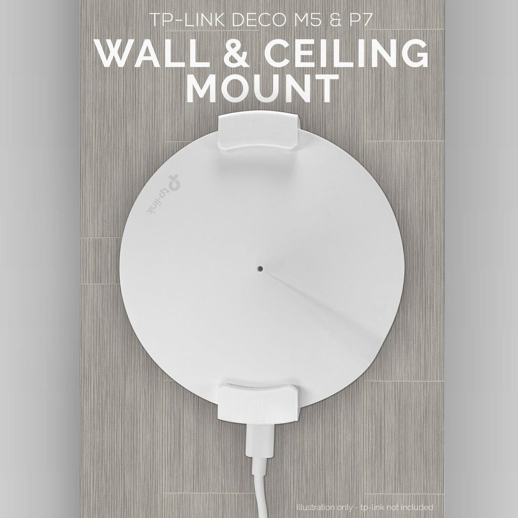TP-Link Deco M5 & P7 Wall & Ceiling Mount Adhesive Bracket, Easy to Install