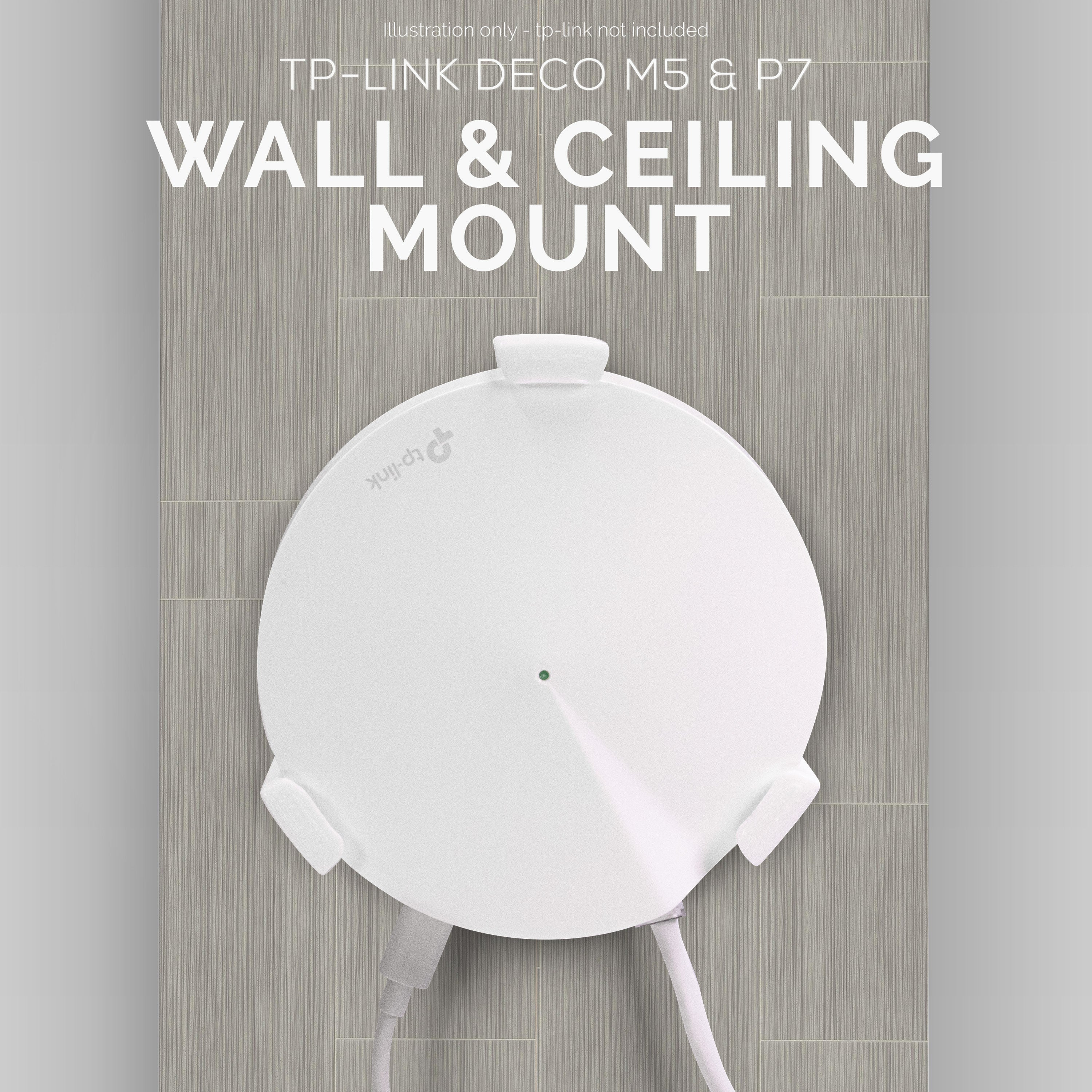 TP-Link Deco M5 & P7 Wall Mount Adhesive Bracket (3 Pack)