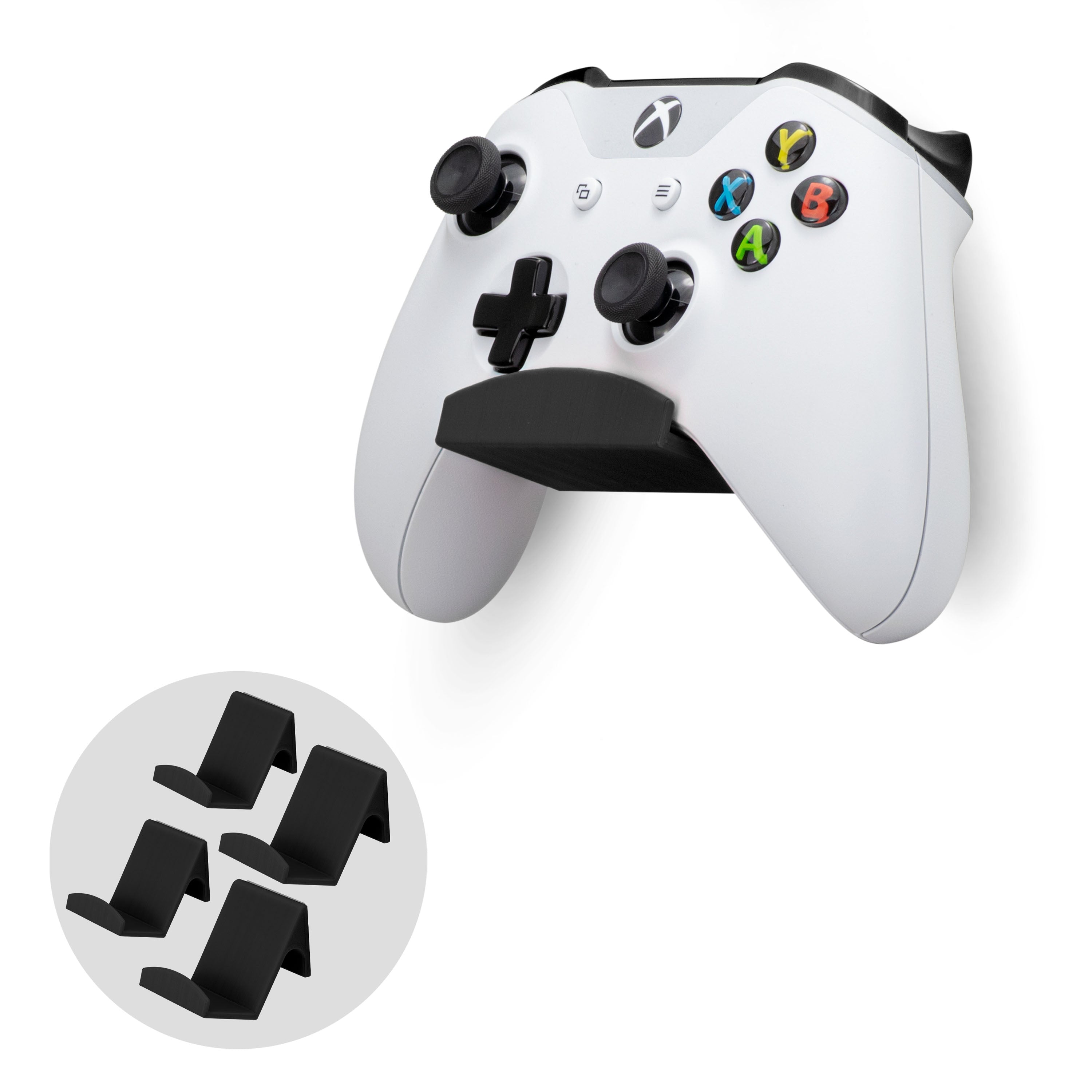 Multi-Pack - Universal Game Controller Wall Mount Hanger Holder (UGC1) for XBOX, PlayStation, PC & More