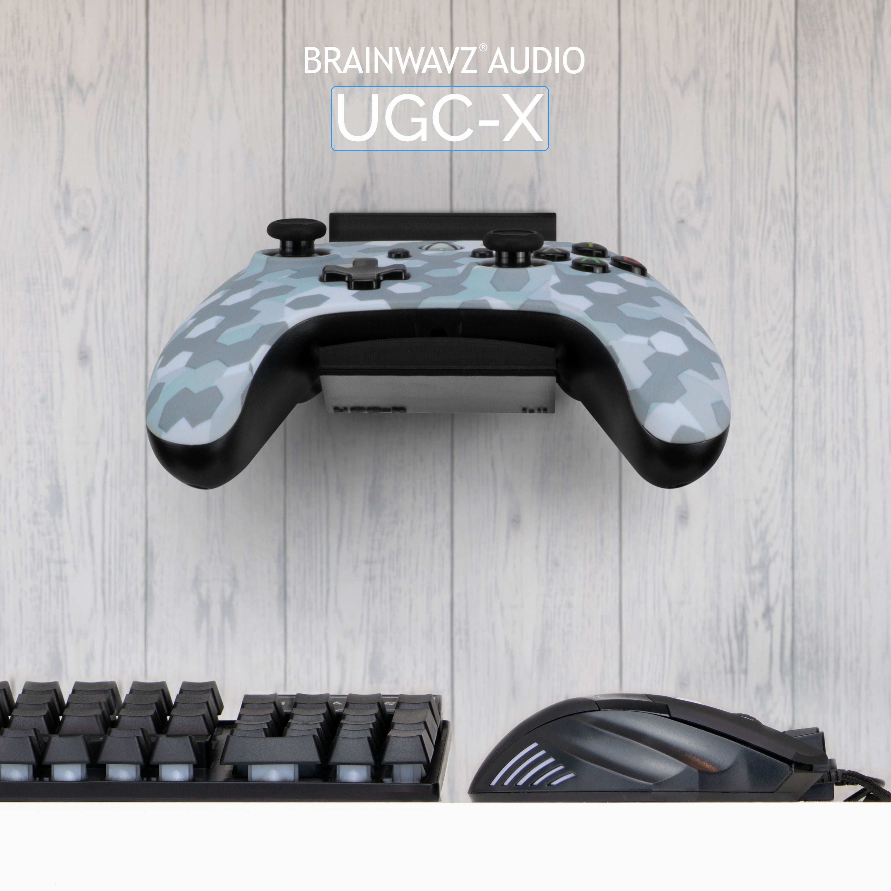 UGC-X (2 Pack) Universal Game Controller Wall Mount - For Xbox, PS5/PS4, PC & More