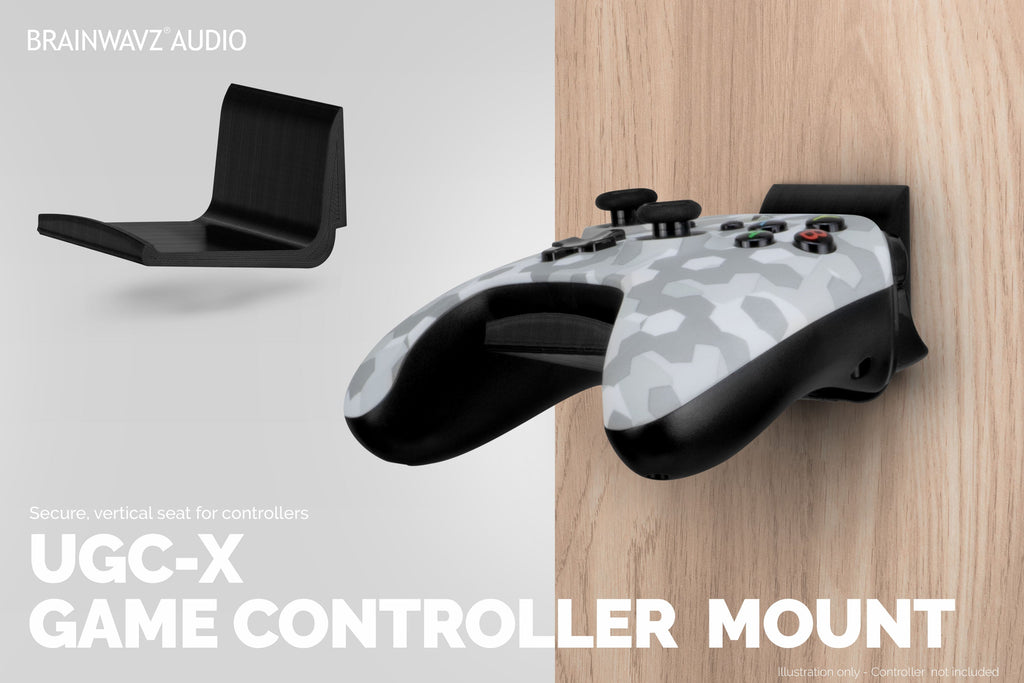 UGC-X (2 Pack) Universal Game Controller Wall Mount - For Xbox, PS5/PS4, PC & More
